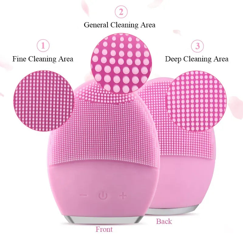 Silicone Facial Cleansing Beauty Brush