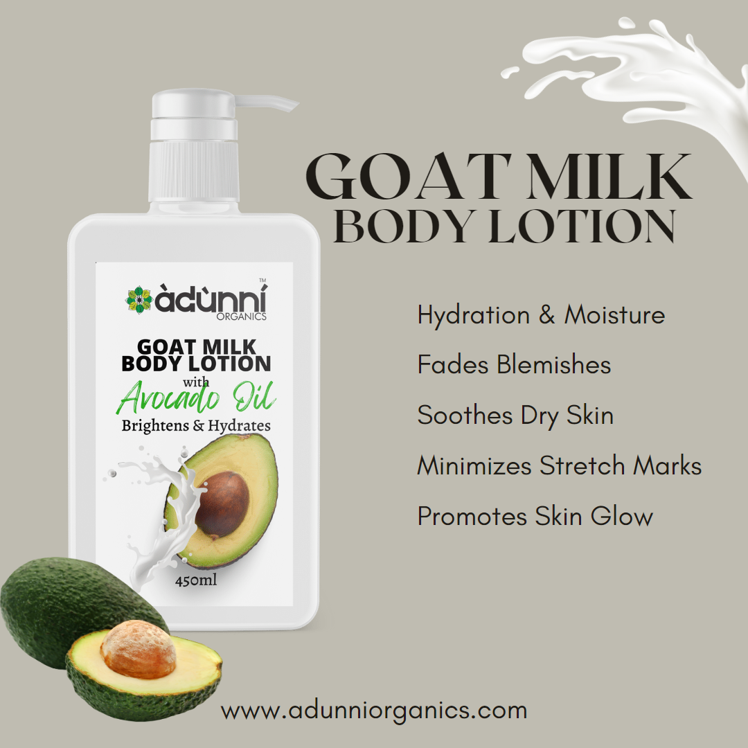 Goat Milk Lotion with Avocado Oil