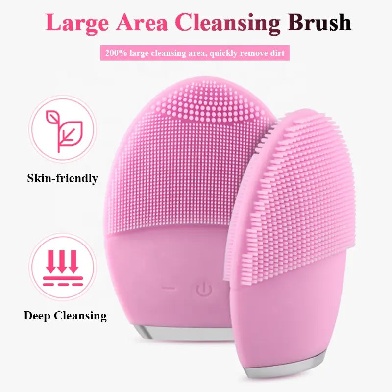 Silicone Facial Cleansing Beauty Brush
